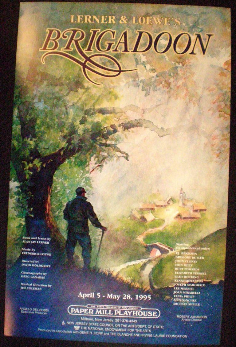          Brigadoon, 1995 Paper Mill Playhouse Poster picture number 1
   