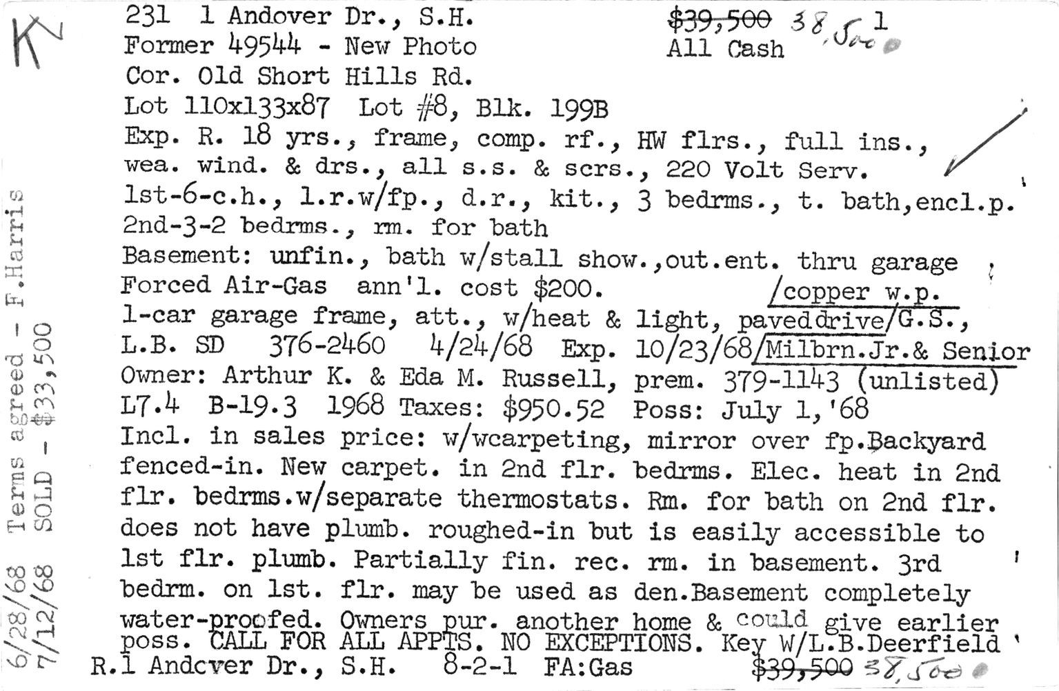 Real Estate Records