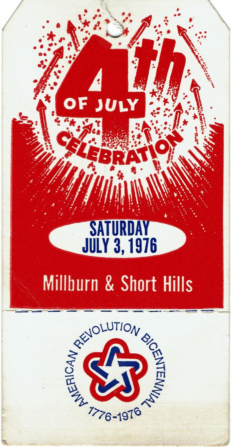          Bicentennial July 4, 1976 Celebration Tag picture number 1
   