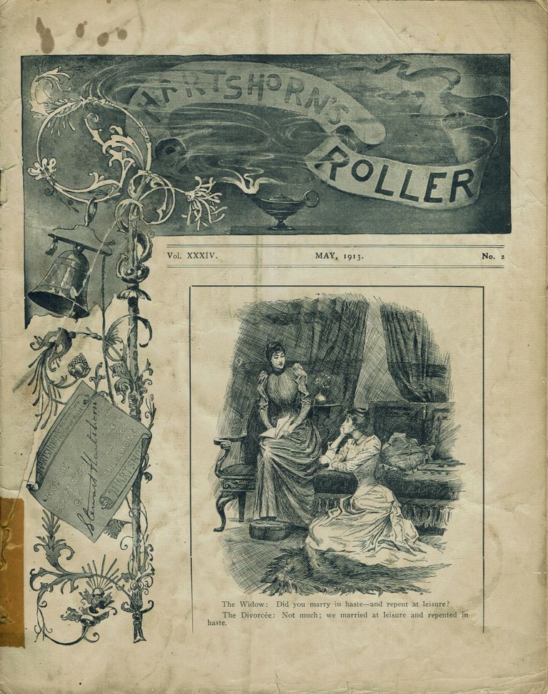          Hartshorn's Roller Advertising Magazine, May, 1913 picture number 1
   