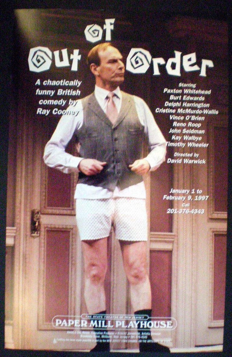          Out of Order, 1997 Paper Mill Playhouse Theater Poster picture number 1
   
