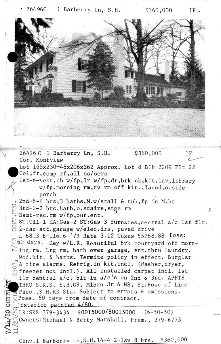          1 BARBERRY LANE picture number 1
   