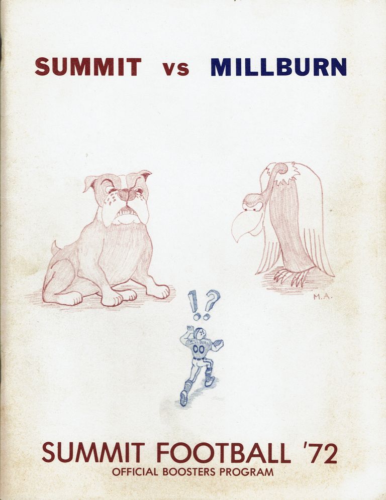          Football: Summit vs. Millburn High School Football Program, 1972 picture number 1
   