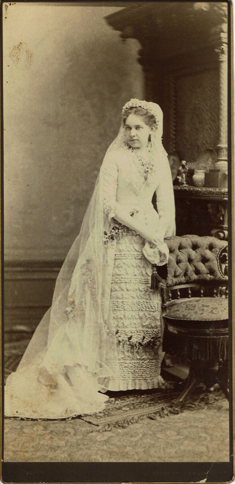          Brison: Mary Elizabeth Benson Wedding Portrait, 1880 picture number 1
   