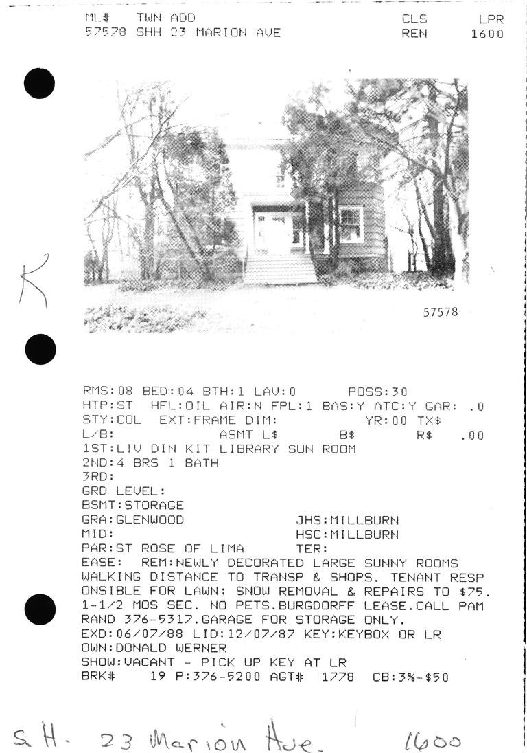          23-MARION-AVENUE picture number 1
   