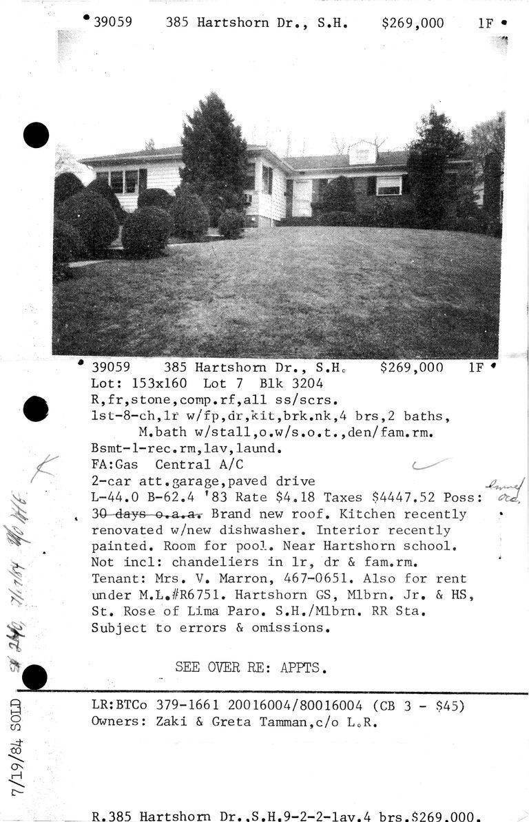          385 HARTSHORN DRIVE picture number 1
   