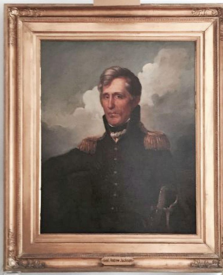          General Andrew Jackson oil painting, c. 1825 picture number 1
   