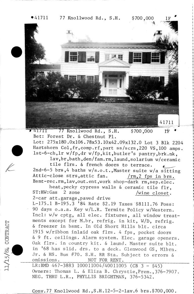          77 KNOLLWOOD ROAD picture number 1
   