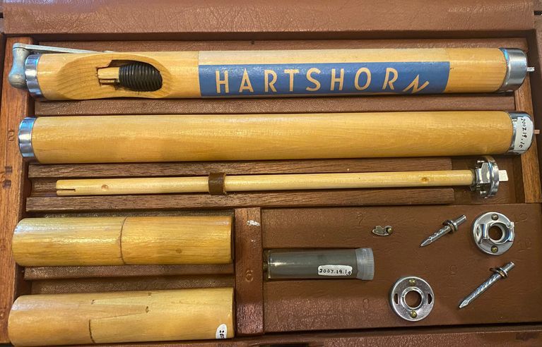          Hartshorn Window Shade Rollers Salesman Sample Kit picture number 1
   