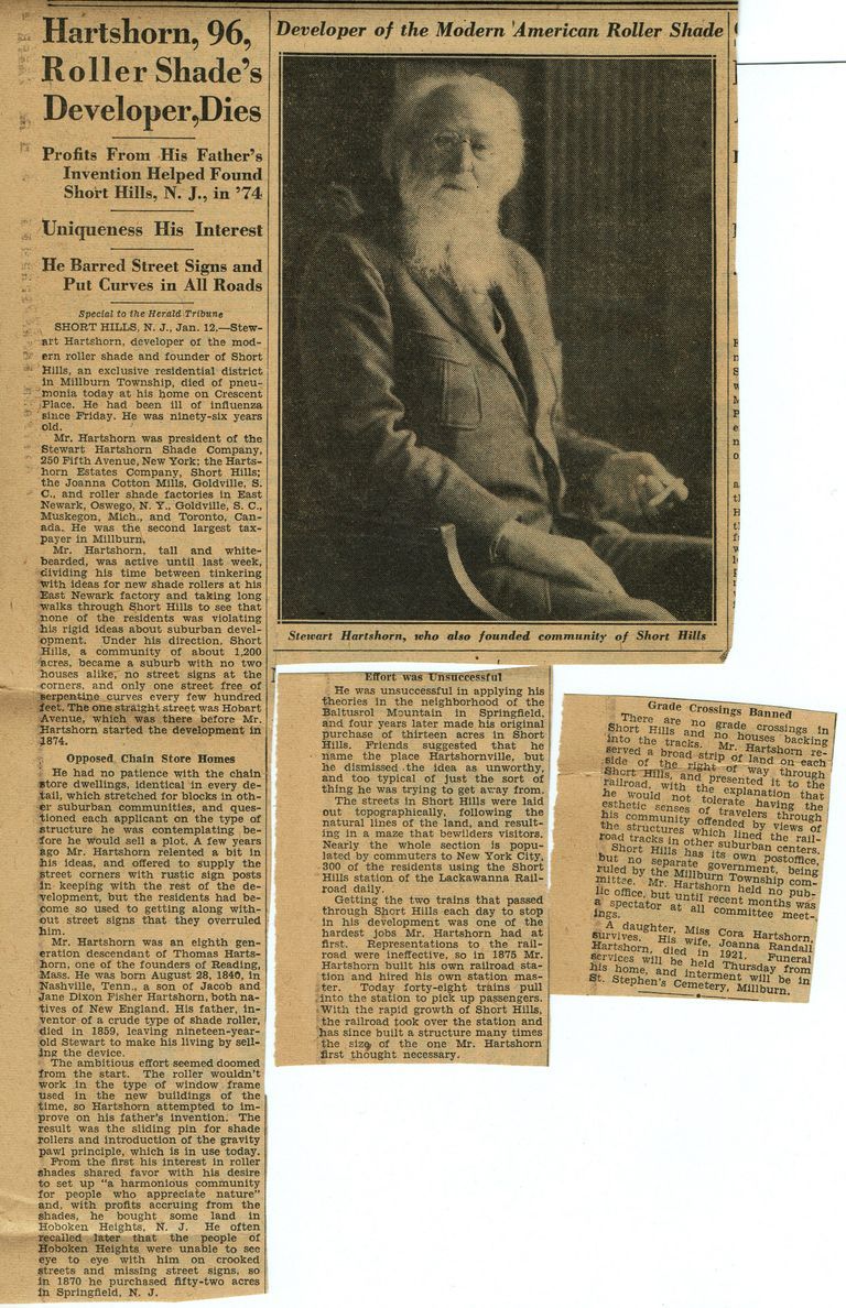          Hartshorn: Stewart W. Hartshorn Obituary, New York Herald Tribune, January 13, 1937 picture number 1
   