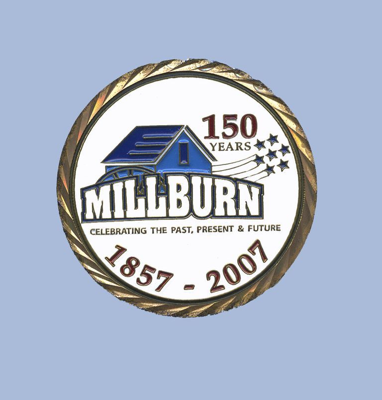          Millburn Sesquicentennial Celebration Medallion, 2007 picture number 1
   