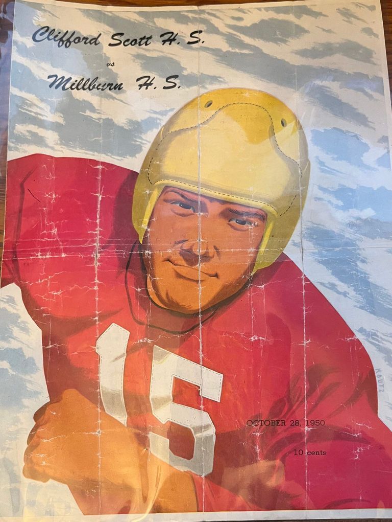          Football: Millburn High School vs. Clifford Scott, 1950 picture number 1
   