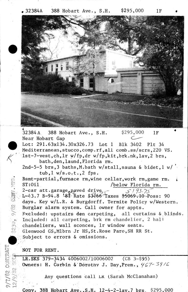          388 HOBART AVENUE picture number 1
   