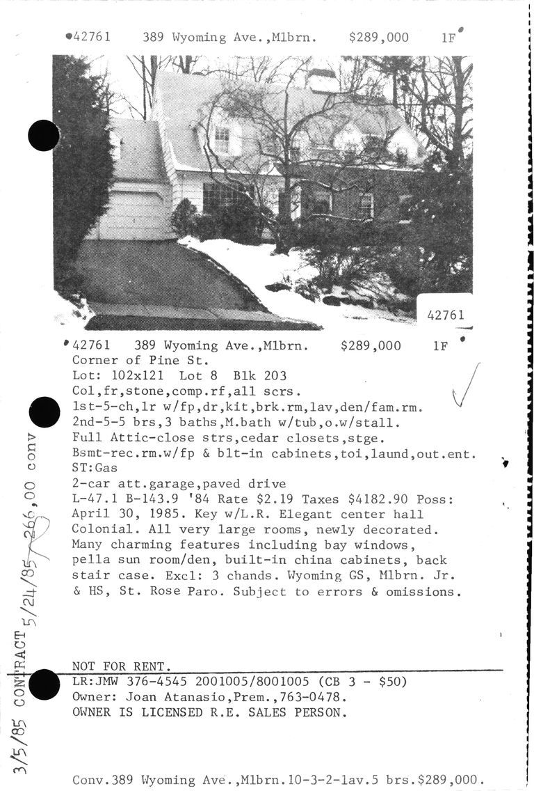          389-WYOMING-AVENUE picture number 1
   