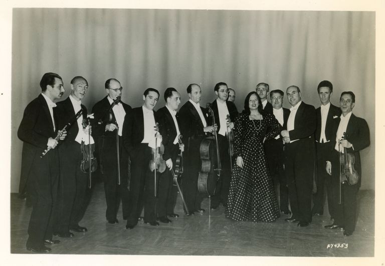          Community Concert Association: Virtuosi di Roma Publicity Photograph, 1953 picture number 1
   