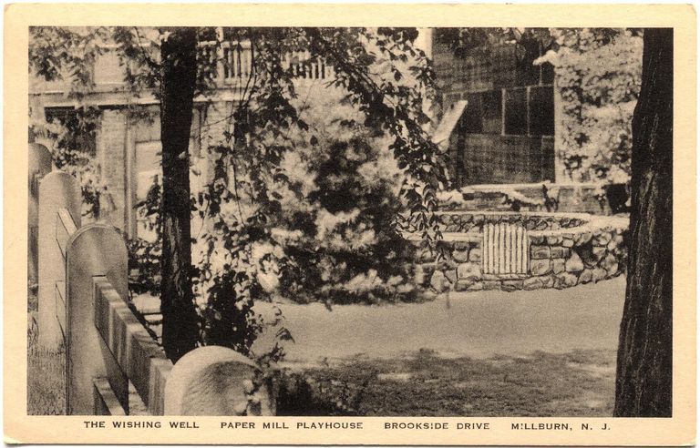          Photographic Postcard of The Wishing Well at the Paper Mill Playhouse
   