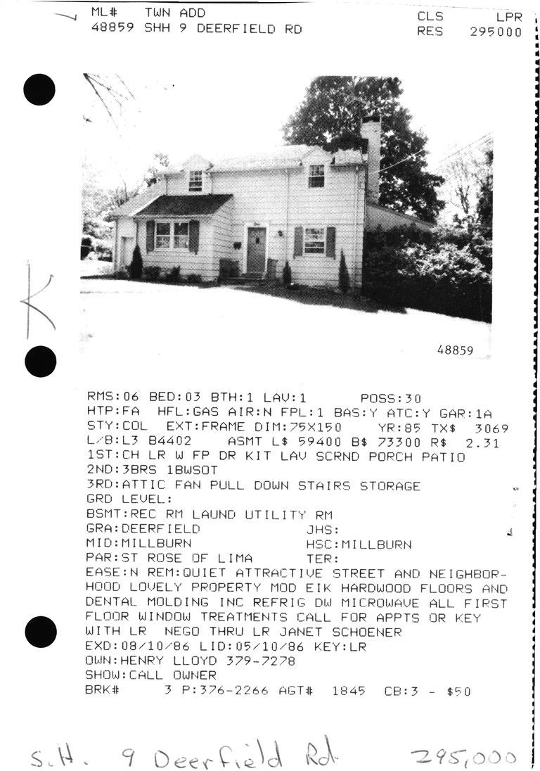          9-DEERFIELD-ROAD picture number 1
   
