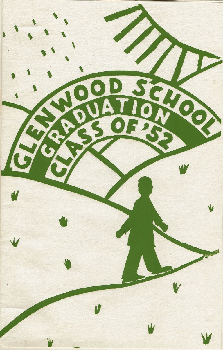          Glenwood School: Graduation Program, 1952 picture number 1
   