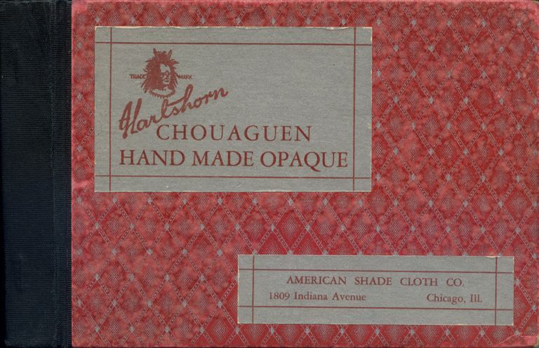          Hartshorn: Hartshorn Shade Roller Fabric Sample Book, c. 1931 picture number 1
   