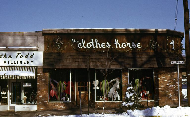          Millburn Avenue: Clothes Horse, Martha Todd, c. 1960 picture number 1
   