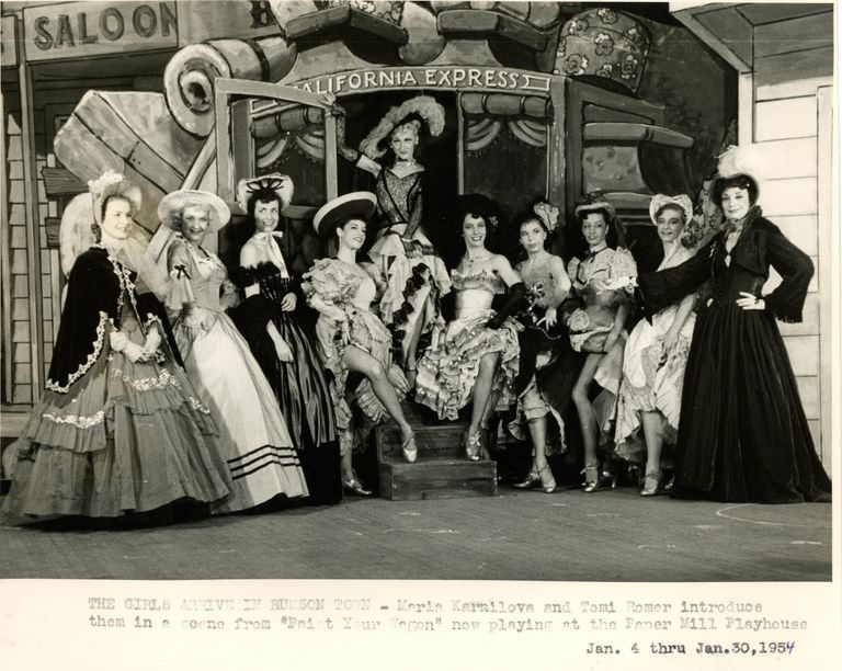          Paper Mill Playhouse Press Photo: Paint Your Wagon, 1954 picture number 1
   