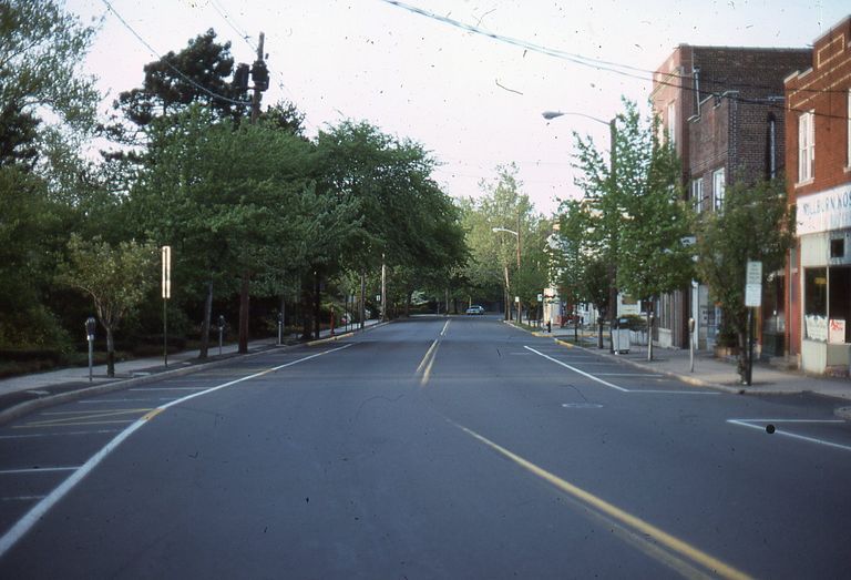          Main Street: Main Street Looking South Below Millburn Avenue, 1976 picture number 1
   