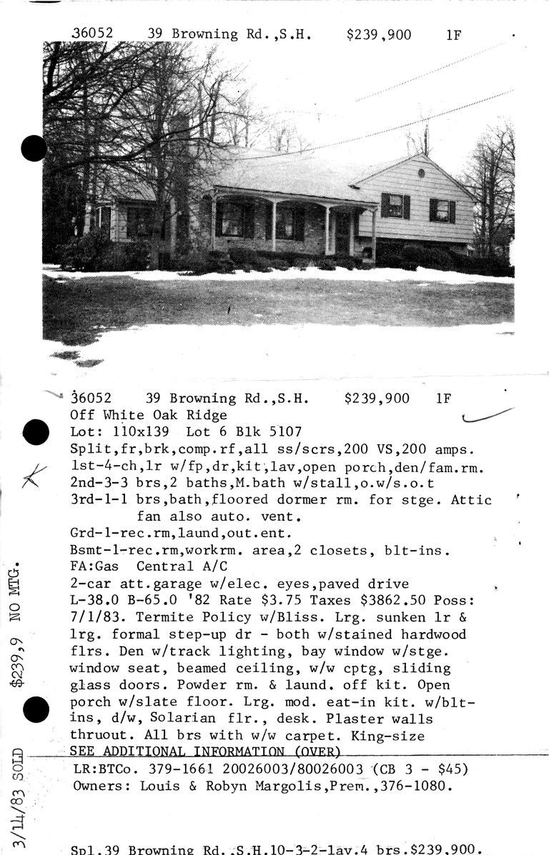          39 BROWNING ROAD picture number 1
   