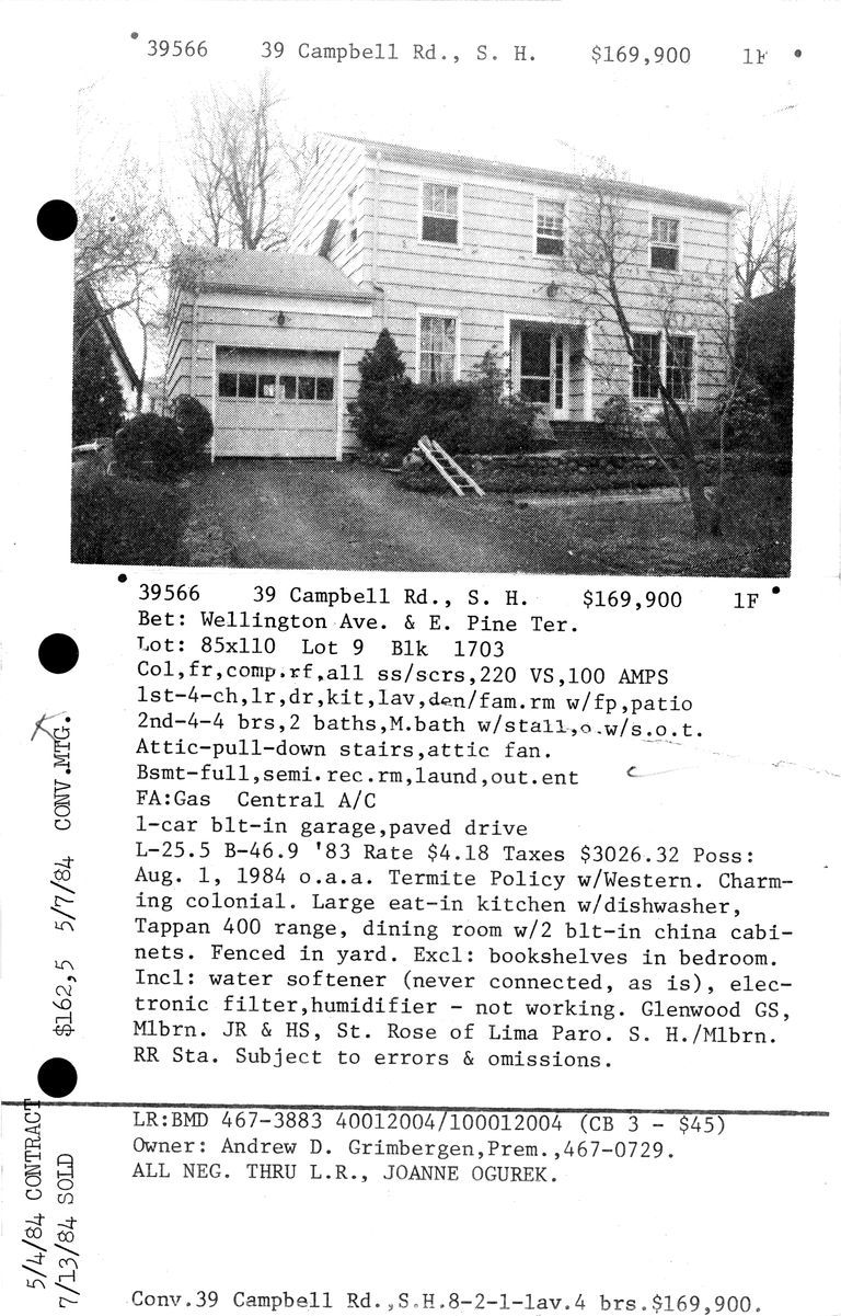          39 CAMPBELL ROAD picture number 1
   