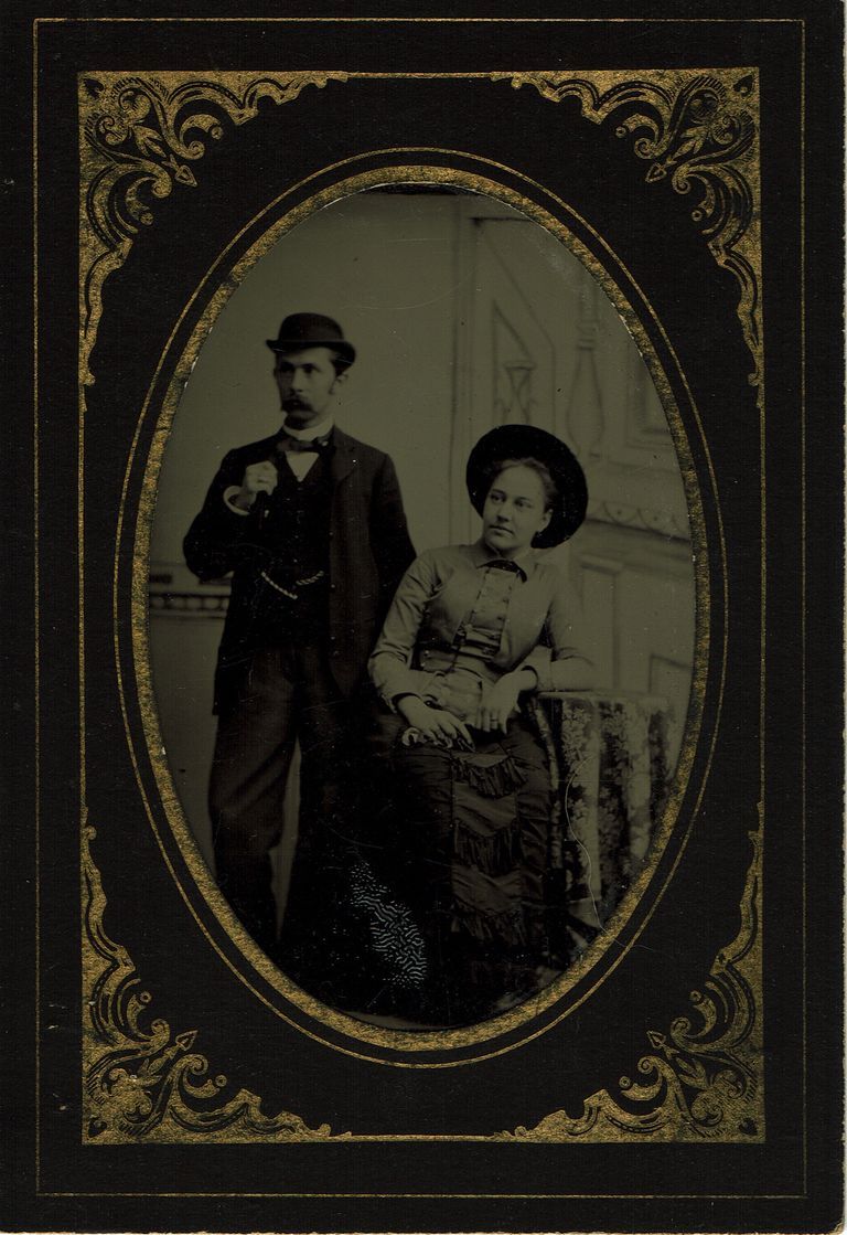         Brison: Emilie Benson & Blanton C. Welsh-Tintype picture number 1
   