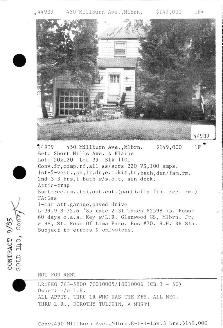          450-MILLBURN-AVENUE picture number 1
   