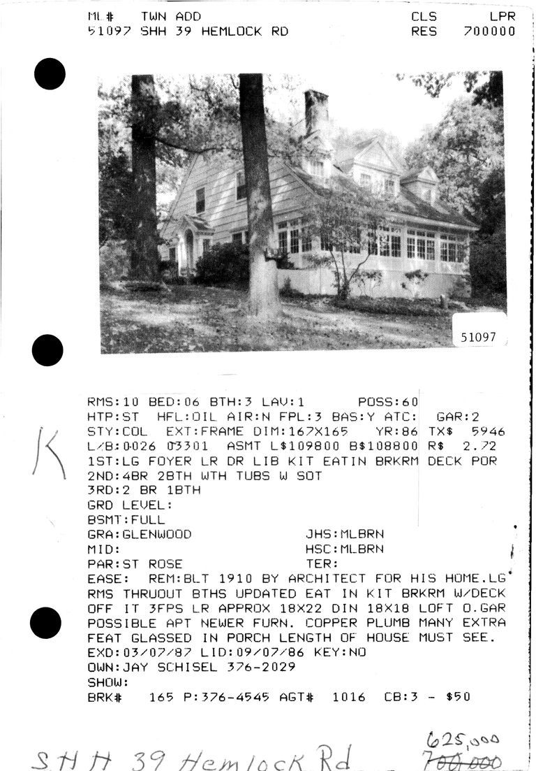          39 HEMLOCK ROAD picture number 1
   