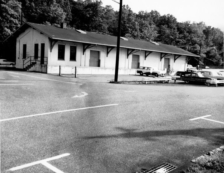          First Aid Squad Building Millburn with First Ambulance, c. 1962 picture number 1
   