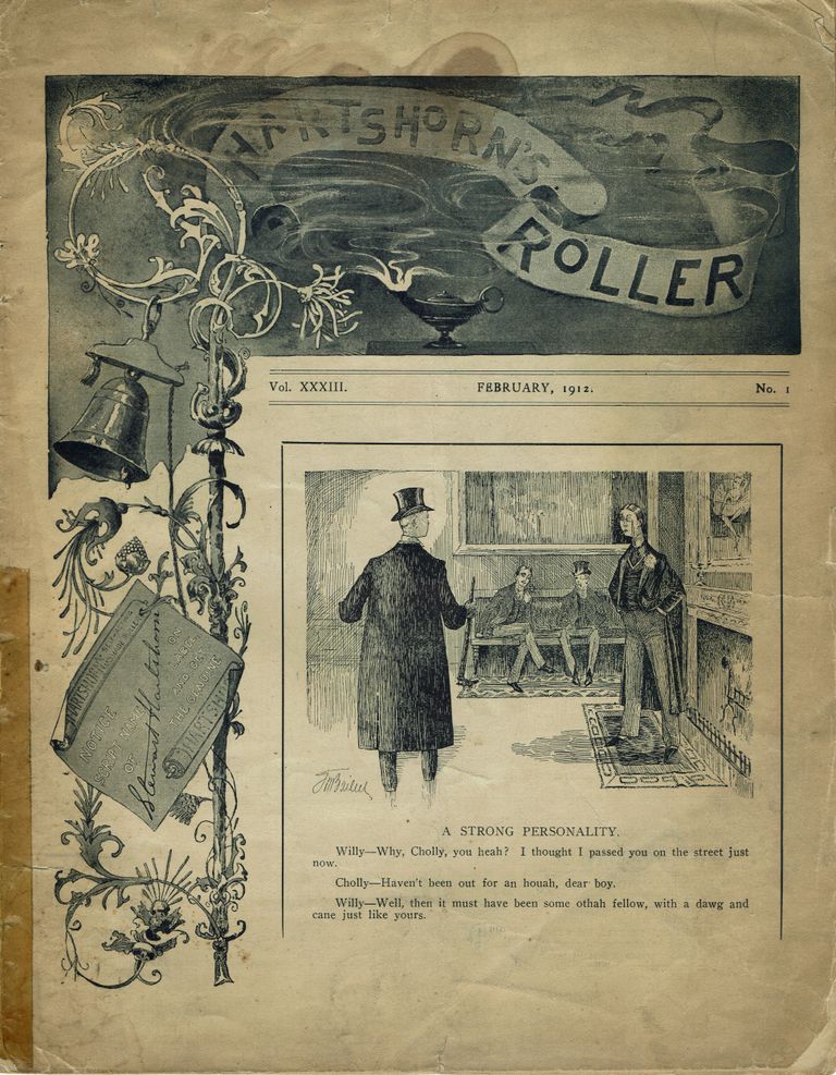          Hartshorn's Roller Advertising Magazine, February, 1912 picture number 1
   