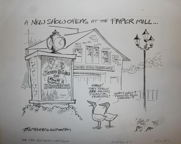          Harry Trumbore: New Show at Paper Mill Playhouse for the Item of Millburn-Short Hills, 2007 picture number 1
   