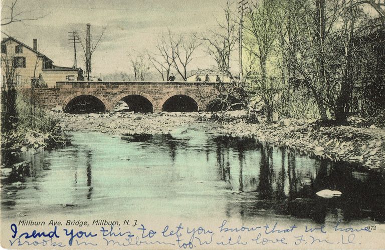          Millburn Avenue Bridge, c. 1906 picture number 1
   