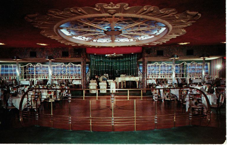          Inscription on back: Office Christmas Party 12-15-54; Postally unused
   