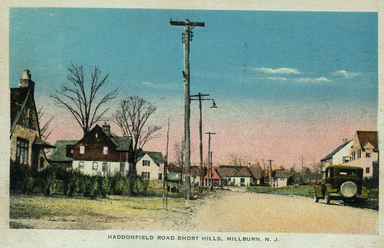          Postally used, 1935; Color postcard
   