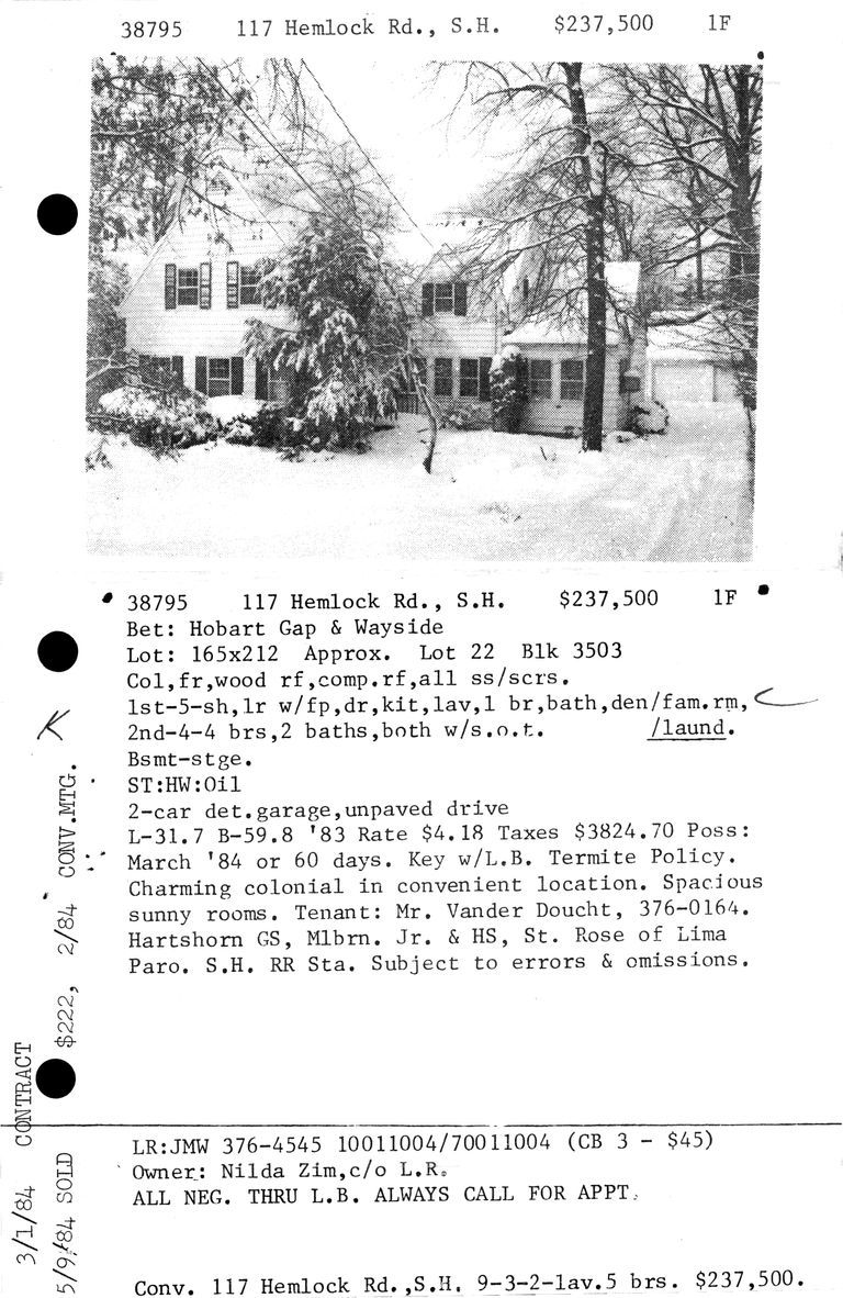          117 HEMLOCK ROAD picture number 1
   