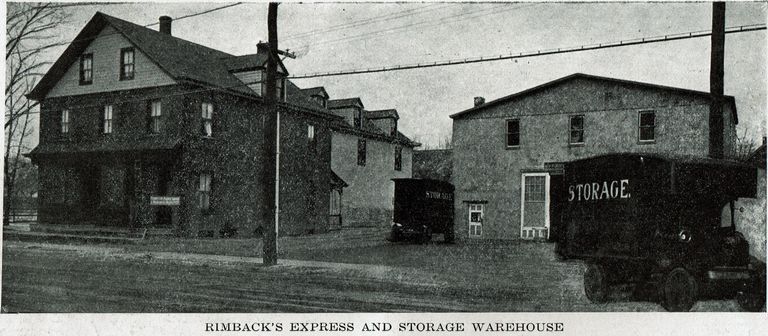          Rimback's Express and Storage Warehouse, c. 1915 picture number 1
   