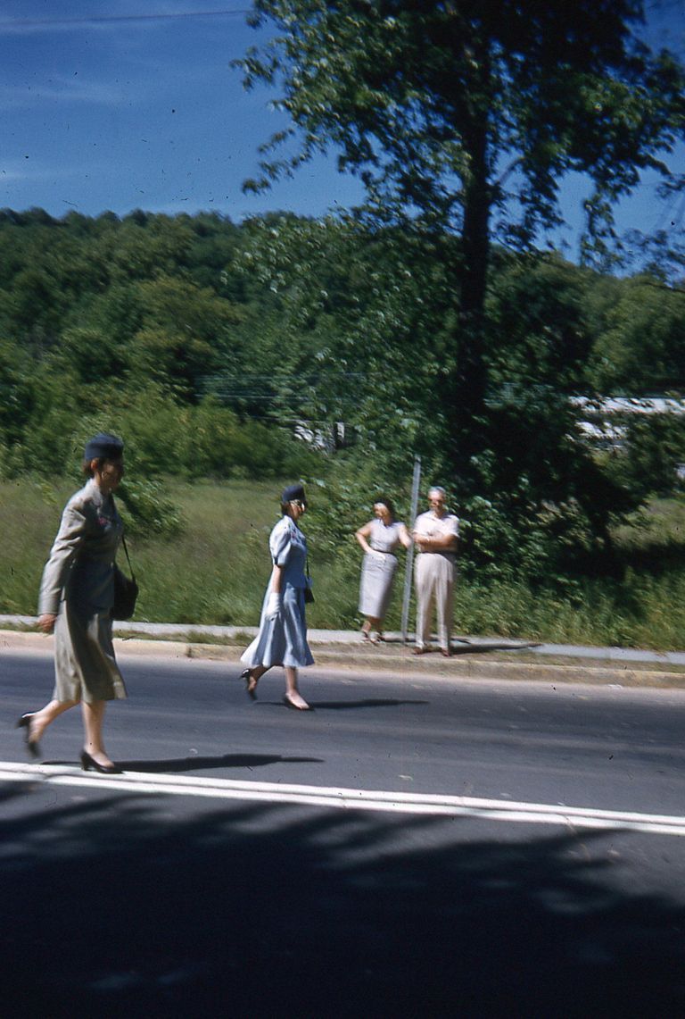          Centennial Parade: Girl Scouts, Brownies and Mariners Troop Leaders, 1957 picture number 1
   