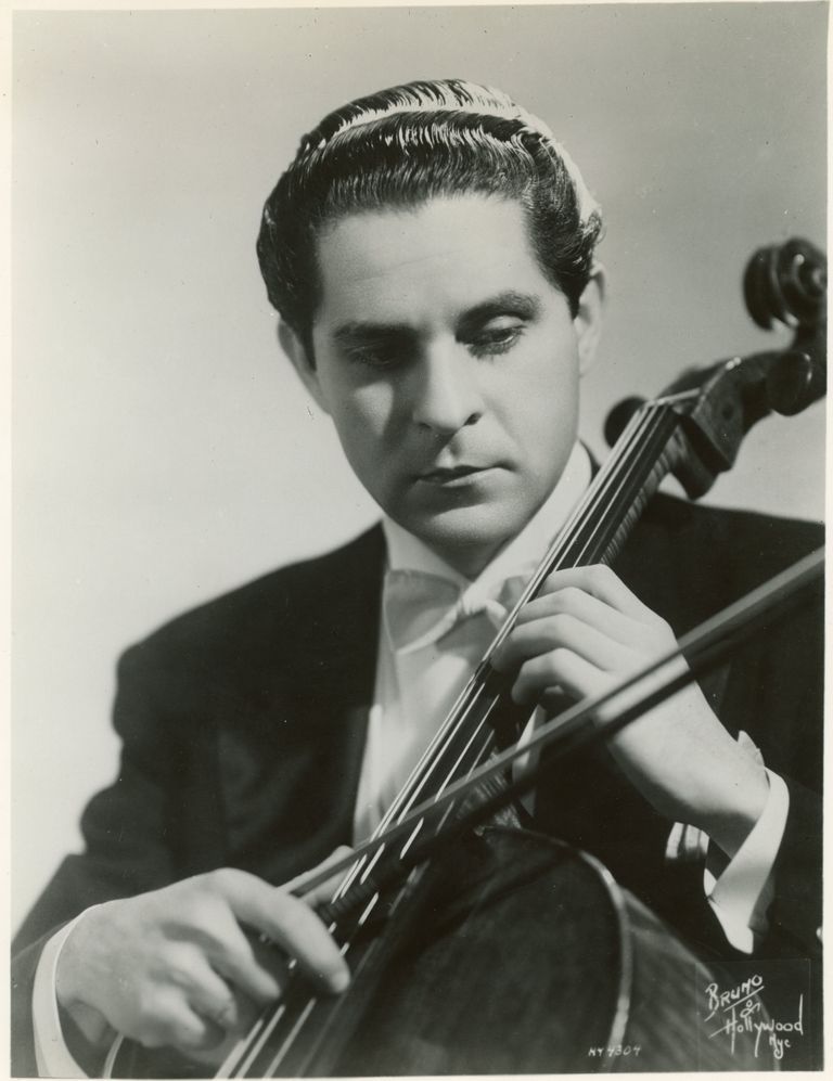          Community Concert Association: Leonard Rose, 1954 picture number 1
   