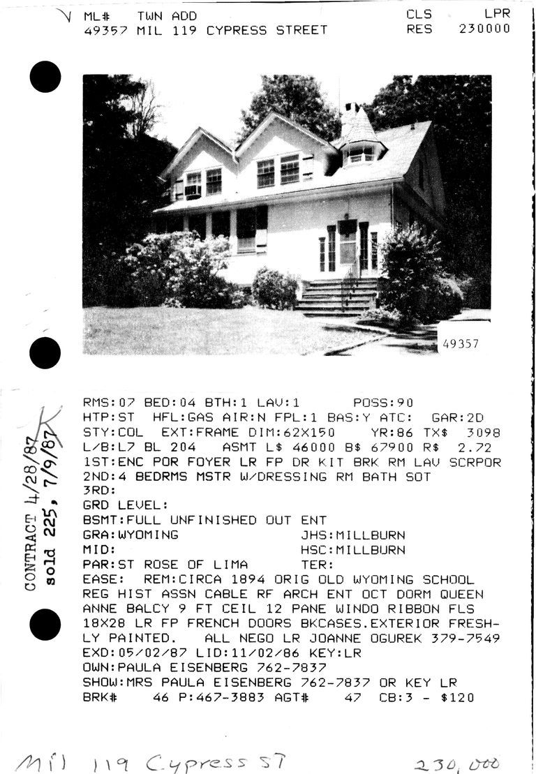          119 CYPRESS STREET picture number 1
   