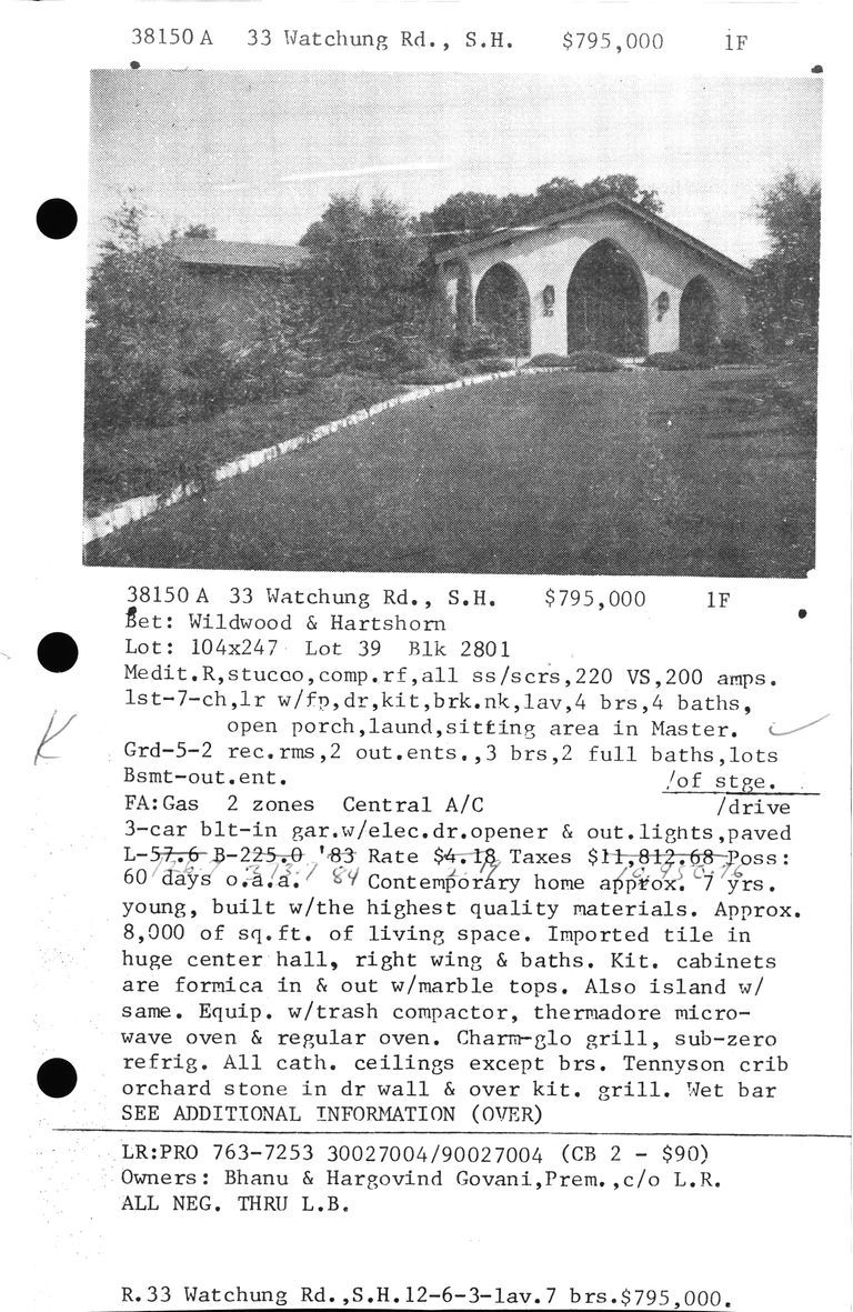          33-WATCHUNG-ROAD picture number 1
   