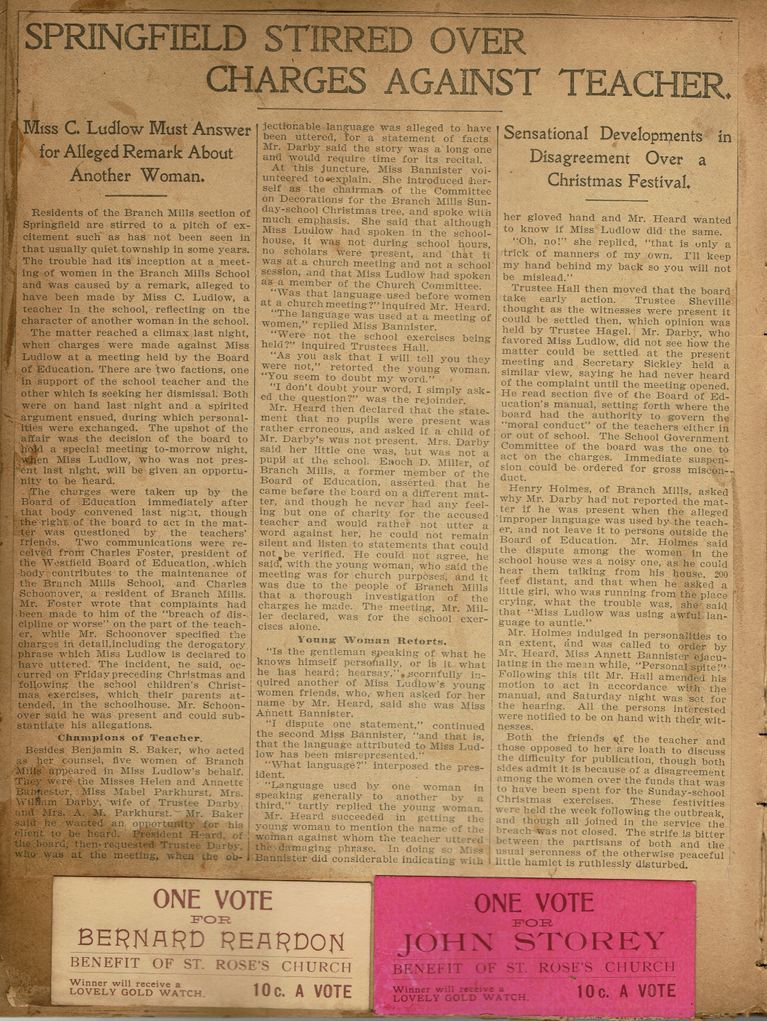          Flanagan Scrapbook: Springfield Teacher, page 17 picture number 1
   