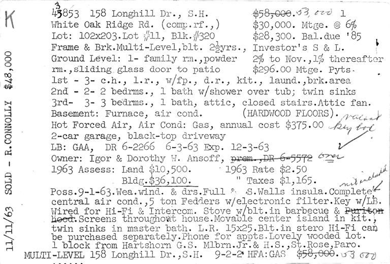          158 LONGHILL DRIVE picture number 1
   