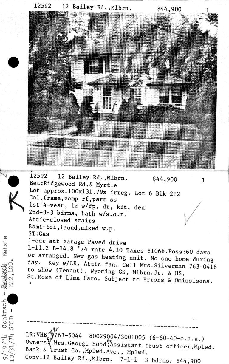          12 BAILEY ROAD picture number 1
   