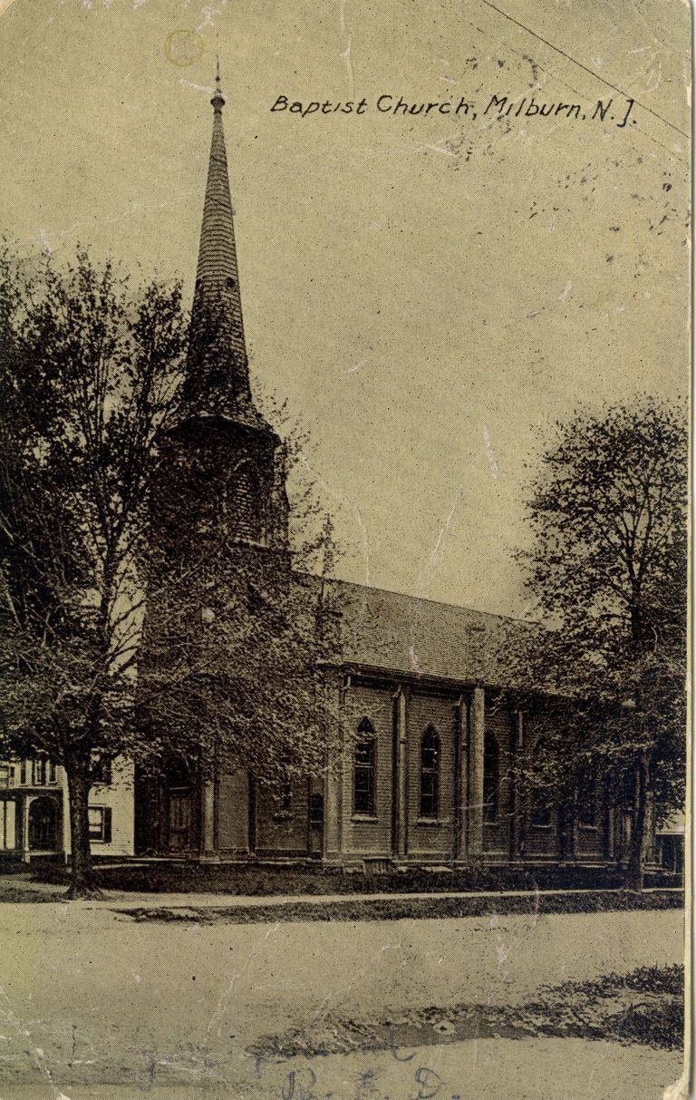          Baptist Church: Baptist Church Millburn, 1910 picture number 1
   