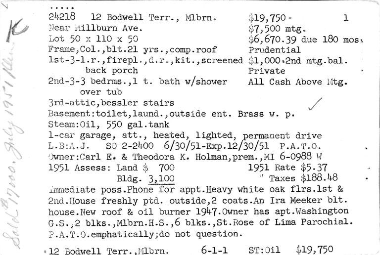          12 BODWELL TERRACE picture number 1
   