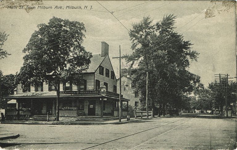          Main Street: Main Street from Millburn Avenue, 1916 picture number 1
   