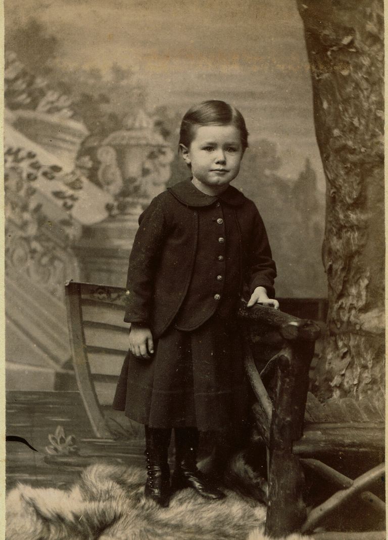          Ellis Album: Unidentified Ellis boy (around 4 years old), c. 1870-1880 picture number 1
   